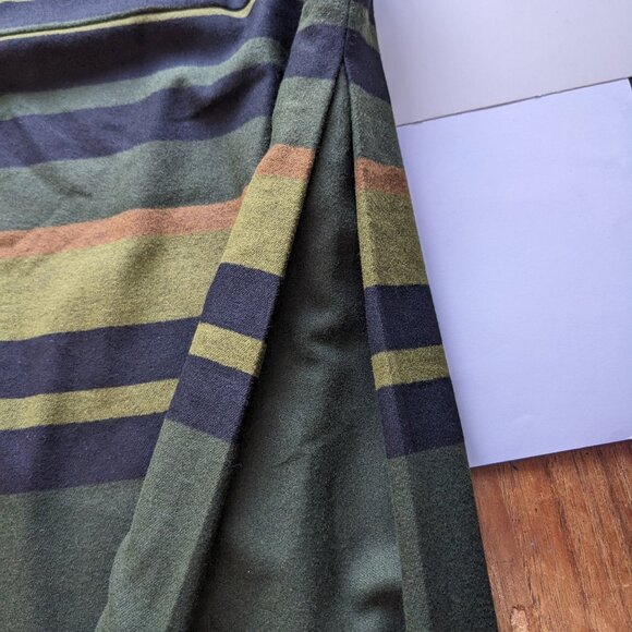 Rachel Roy Green Striped Dress Size 8 Sleeveless Lined Career Workwear Business - Picture 11 of 13